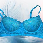 Adore Me Adored by  super cute aqua blue lace bra! New! Photo 0