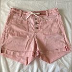 Anthropologie Chino by Anthropology Button Fly High Rise Shorts Photo 0