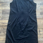 Hannah Andersson Women's Black Sleeveless Sheath Dress Business Casual Sz 14P Photo 0