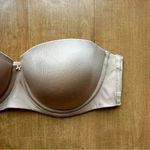 Savage x Fenty Core Microfiber Strapless Bra, Honey Nude, Size 38B Photo 4