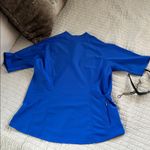 Coolibar blue freestyle, short sleeve rash guard large UPS 50+ women Photo 9