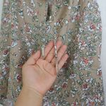 McGuire Denim McGuire Cottagecore Linen Brown Agness Bulette Floral Print Top Photo 2