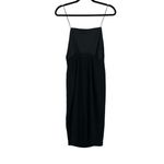 MAURIE + EVE Women's Black Oh My My Sleek Modern Square Neck Midi Dress Size 4 Photo 2