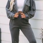 These Three Boutique Gray Zip Up Photo 0