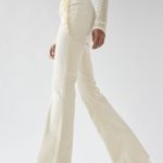 Urban Outfitters Velvet Ruched V-Front Flare Pant NWT Photo 2
