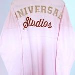 Spirit Jersey Light Pink & Gold Universal Studios Long Sleeve Top Photo 5