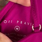 Tori Praver  Smocked Bikini Phoebe Pink Top Women’s Sz M NWT Photo 6