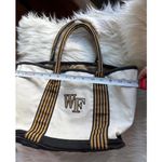 Crown & Ivy Colony Sportswear WF Embroidered Canvas Tote Bag Photo 3