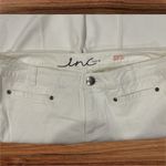 INC White Embroidered Flare Jeans Womens Petite 12P Stretch Comfort Wide leg Photo 9