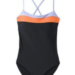 prAna Lurisia Black One Piece Swimsuit Swimwear Bathing Suit Photo 2