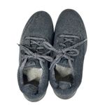 Allbirds Black Merino Wool Runner Mizzles Size 9 Grey on Black Photo 5