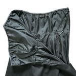 The Limited  Black Strapless Cotton Stretch A-Line LBD Cocktail Lined Dress Sz 12 Photo 7