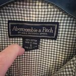 Abercrombie & Fitch  women’s green plain buttoned down shirt Photo 4