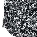 Diane Von Furstenberg Vintage 1995  Paisley Print Collared Button Down Blouse Photo 2