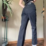 Femme Fatale Black Bootcut Denim Jeans Size 12 Photo 2