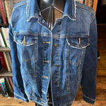 Universal Threads Universal Thread distressed basic X denim Freeborn jacket Photo 0