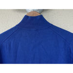 Ralph Lauren Polo Royal Blue Quarter Zip Pullover M Preppy Equestrian Classic Photo 4