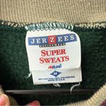 Jerzees Vintage 90s Applebee’s Server Uniform Green Sweatshirt and Navy Apron with Logos Photo 12