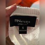 Ronni Nicole  White Crochet Cardigan | Size: S Photo 2
