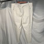 INC  International Concepts Mid-Rise Skinny White Distressed Jeans Women 18/34‎ Photo 8