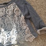 Ambiance Apparel light purple lace top Photo 4