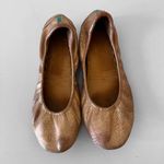 Tieks  Rose Gold Glam Leather Ballet Flats Women's Size 6 Photo 2