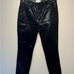 Frame #322  Vegan Snake Skin Straight Cut Jeans Photo 1