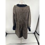 Lysse Cabin Faux Mink Long Coat Chevron Women’s Size Large/Extra large Pockets Photo 5