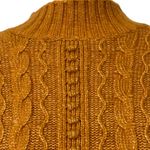 525 America  Airspun Cable Knit Sweater Dress NWT Honey‎ Caramel Photo 6