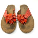 Natural Soul  by NATURALIZER leather thongs, size 9 Photo 0