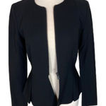 Classic Elements #138 CLASSIQUES ENTIER Black Zip Front blazer Photo 0