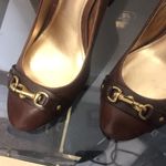 Coach horse bit chunky pumps size 8.5 with box Photo 2