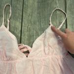 Princess Polly  Pink Babydoll Dress Sleeveless Spaghetti Strap Photo 1