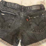 Levi Strauss & CO. Levi’s girlfriend shorty shorts 14 reg black  Photo 3
