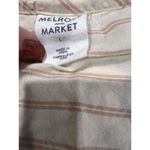 Melrose and Market Women's Striped Blouse Size L Multicolor Casual Photo 1