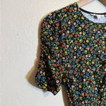 BODEN Ruched‎ Bust Mini Jersey Dress Black Size 2P Photo 3