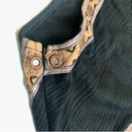 Free People NWT  Nefertiti Bodycon Sleeveless Mini Dress Black Mirrors Egyptian M Photo 10