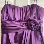 Macy's Purple formal Silk Dress Photo 1