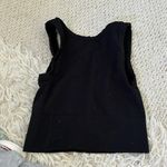 No Rest For Bridget Black Tank Top Photo 2