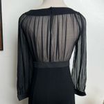Alberta Ferretti Designer Black Bodycon Pencil Cocktail Holiday Party Dress Photo 3