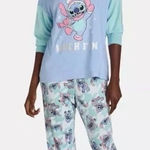 Disney  WOMENS STITCH 2 PIECE PAJAMA  SET - size small 4/6 Photo 0