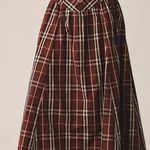 Anthropologie NEW Maeve Drop-Waist Taffeta Maxi Skirt Photo 0