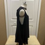 Torrid  Size 1 Choker Neck Black Sexy Top Blouse Photo 6