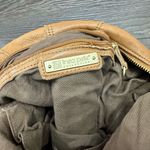 Linea Pelle Women’s Brown Leather Satchel Bag Purse Photo 9