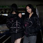 Project Causal Streetwear Full Zip Hoodie Size S Black Photo 1