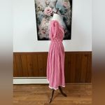 Super Cute Vintage Austrian Red Gingham Puff Sleeve Dress! Size 10 Photo 3