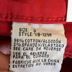 Vince  Blue Co Red Distressed High Rise Skinny Jean Size 3 New Photo 4