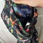 Marchesa Notte Flowering Halter Neck High Low Gown in Black Multi 0 Photo 7