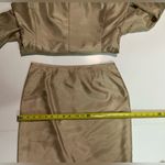 Rena Rowan  Gold Women's Blazer and Skirt Set Photo 8