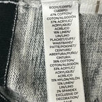 Lou & grey Lou & Gray Gray Black Marled Open Front Cardigan Sweater | Cotton | Pockets | Photo 7